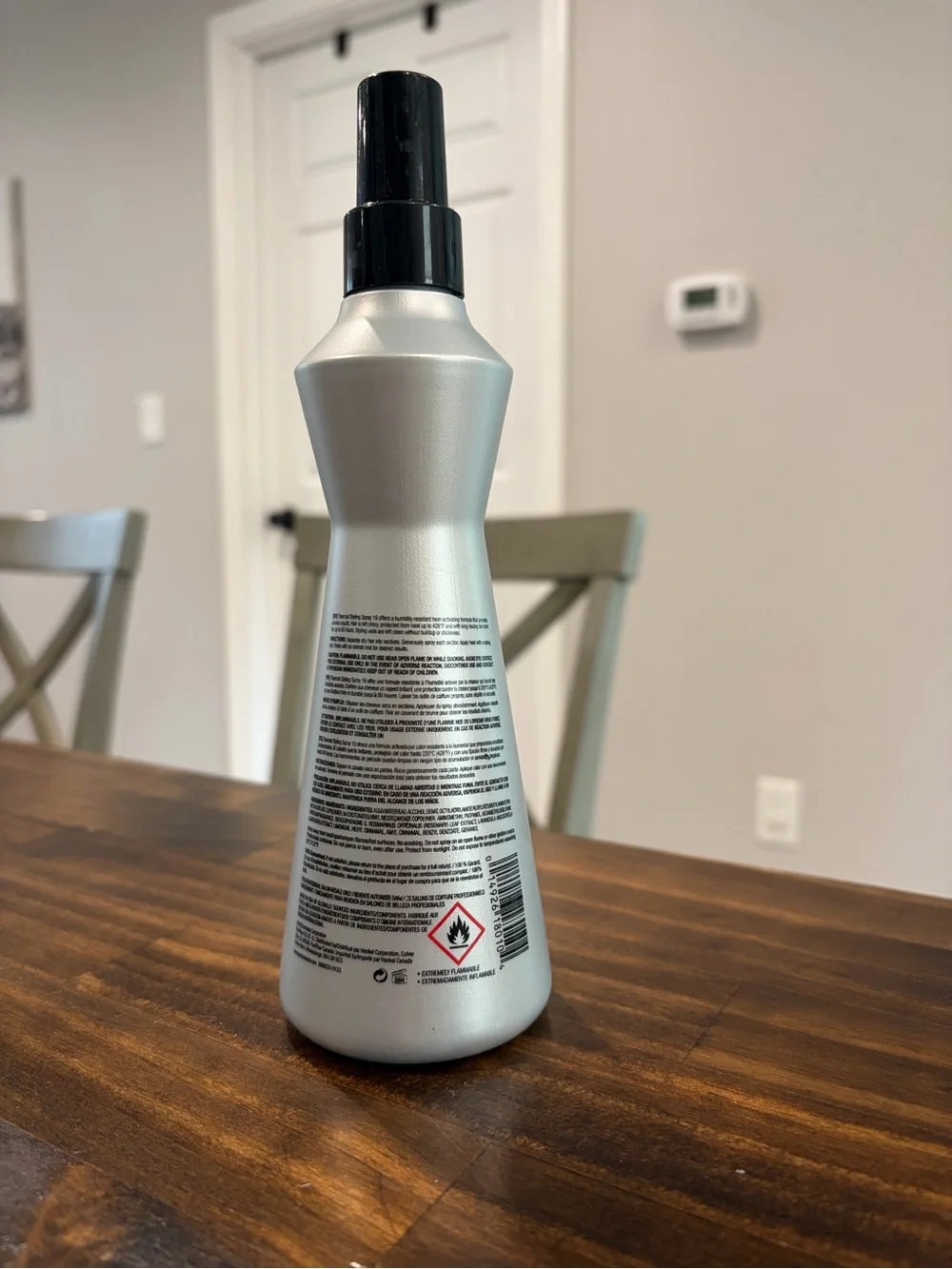 Kenna Thermal Styling Spray 19 — Silver Heat-Activated Hold BRAND NEW